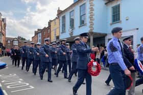 The parade in Market Place