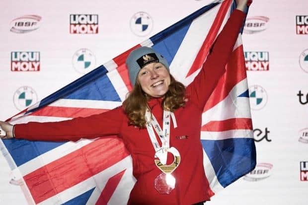 Amelia Coltman - European bronze medal glory.