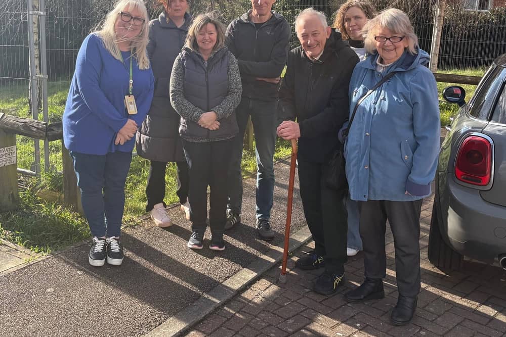 Navigation Close residents with Melton borough councillors after a planning inspector dismissed an appeal to protect their green space