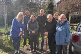 Navigation Close residents with Melton borough councillors after a planning inspector dismissed an appeal to protect their green space