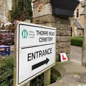 The Thorpe Road cemetery at Melton Mowbray