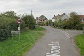 The approach to Barkestone le ValeIMAGE Google StreetView