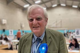 Malise Graham, who as resigned as a Melton borough councillor, pictured at last year's local elections