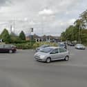 The Pork Pie Roundabout on the A563 at Aylestone, Leicester
PHOTO Google Streetview