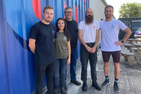 Staff members at Round Corner Brewing in Melton