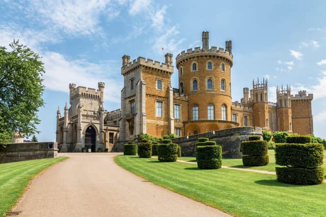 Annual visitor numbers are up at Belvoir Castle