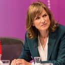 Fiona Bruce, who will be hosting Question Time from Melton Theatre tomorrow (Thursday)