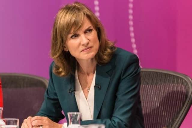 Fiona Bruce, who will be hosting Question Time from Melton Theatre tomorrow (Thursday)