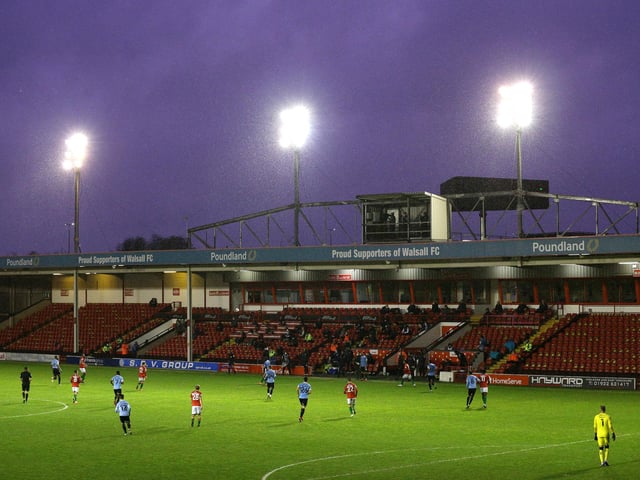 Average crowds of 4,734 have watched Walsall this campaign.