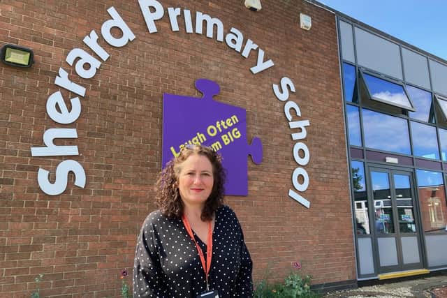 Helena Blumfield, headteacher at Sherard Primary School in Melton