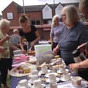 The cream teas fundraiser at St John's Church at Melton