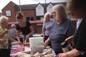The cream teas fundraiser at St John's Church at Melton