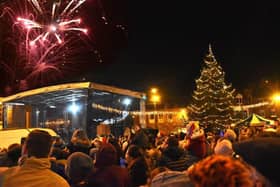Melton's Christmas lights switch-on back in 2019 - this year's has been cancelled due to expected high winds