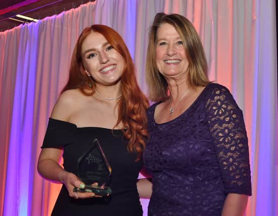  Melton Times Best of Melton Awards 2022.  
 Apprentice of the Year. Sponsor  Dawn Whitemore with the winner Morgan Tilly Burgoyne
