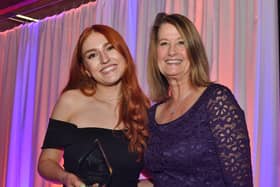  Melton Times Best of Melton Awards 2022.  
 Apprentice of the Year. Sponsor  Dawn Whitemore with the winner Morgan Tilly Burgoyne