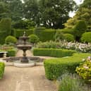 The Rose Garden at Belvoir Castle