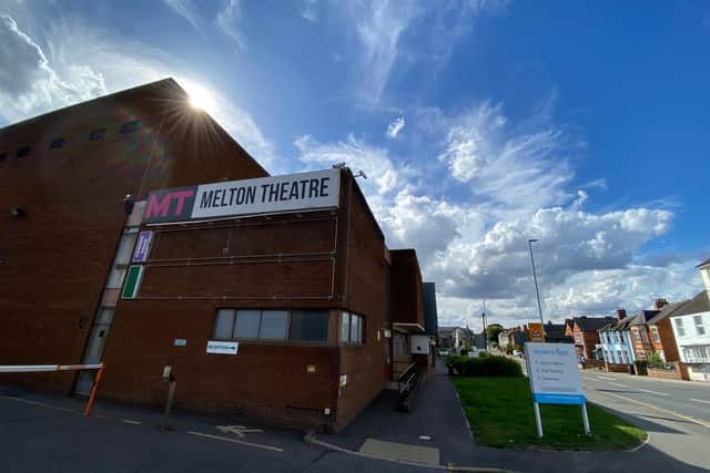 Melton Theatre, on Asfordby Road
