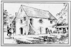 Burton Lazars Leper Hospital by Brian Hollingshead