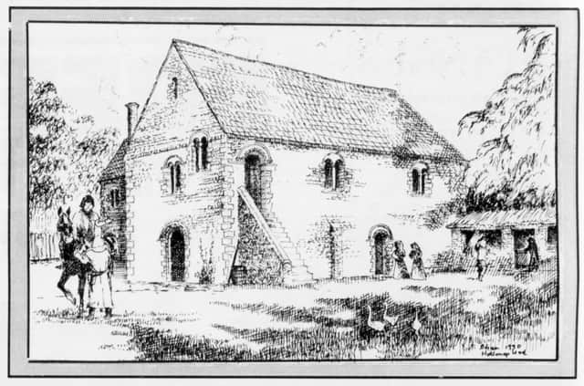 Burton Lazars Leper Hospital by Brian Hollingshead