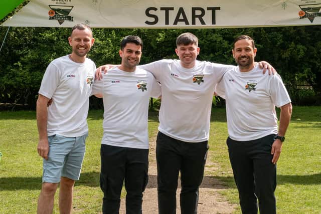 The PH Hull & Sons 'Nothing Wasted' team at the Charity Challenge