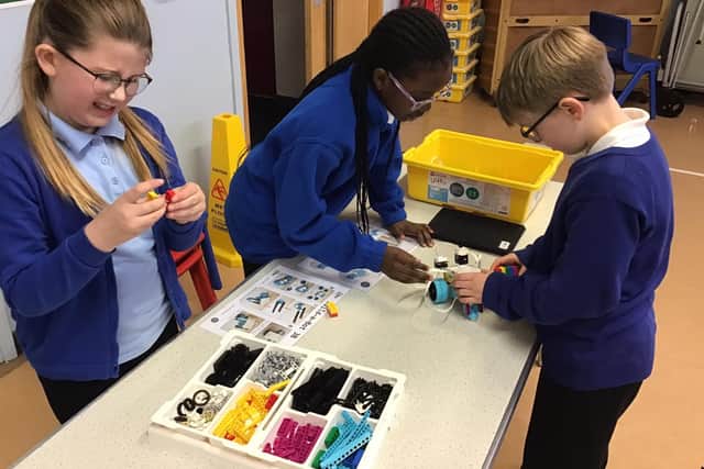 Pupils at The Grove Primary School, in Melton, enjoy science, technology, engineering and maths (STEM) activities