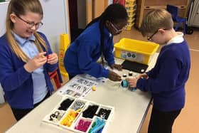 Pupils at The Grove Primary School, in Melton, enjoy science, technology, engineering and maths (STEM) activities