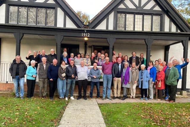 Rotary members of Melton Belvoir and Coesfeld pictured at their latest Twinning event