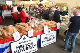 A previous East Midlands Food Festival at Melton Mowbray