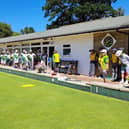 Match introductions for Holwell Sports BC against Oakham BC