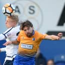 Paul Anderson in action in his Mansfield Town days.