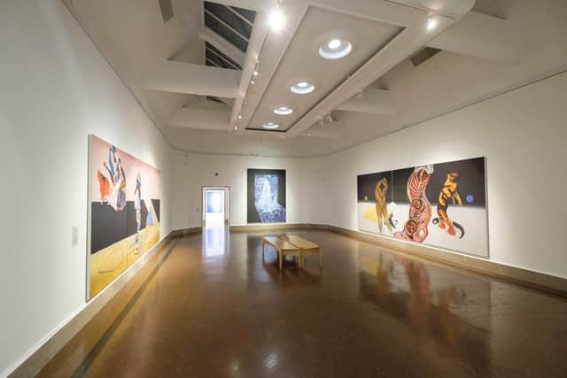 Time to reflect at Southampton Art Gallery. Photo: James Newell
