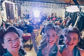 The Bluebird Belles performing for Burrough Jazz in December last year