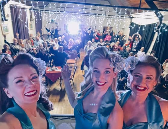 The Bluebird Belles performing for Burrough Jazz in December last year