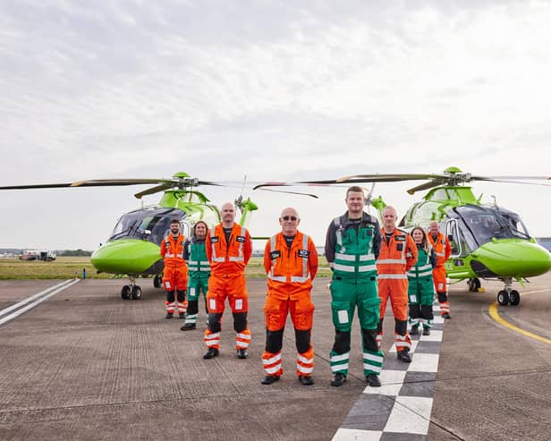 Crews with the Children's Air Ambulance - they've transported their 1,000th patient