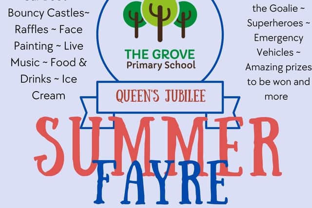 Summer fair at Grove Primary School