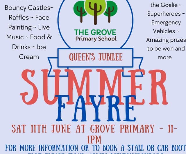 Summer fair at Grove Primary School