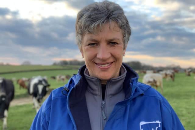 Leicestershire farmer Jane Barnes