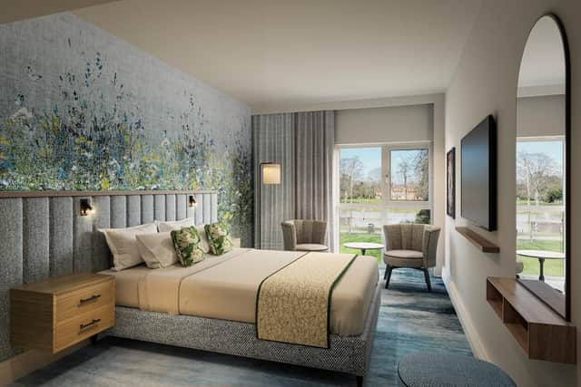 A Deluxe room at The Runnymede on Thames Hotel