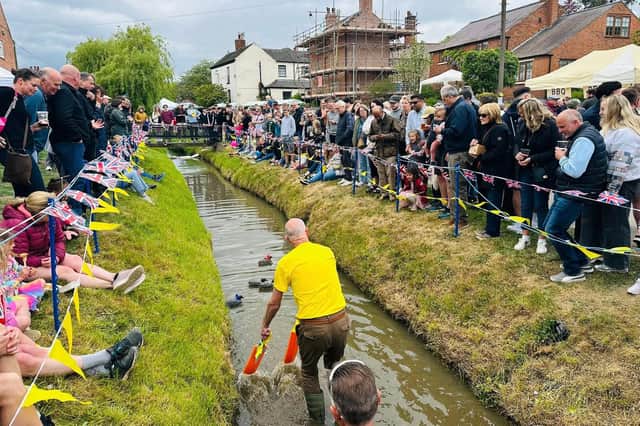 Duck Racing Event Villagers ready for annual fundraising day of duck racing and fun runs
