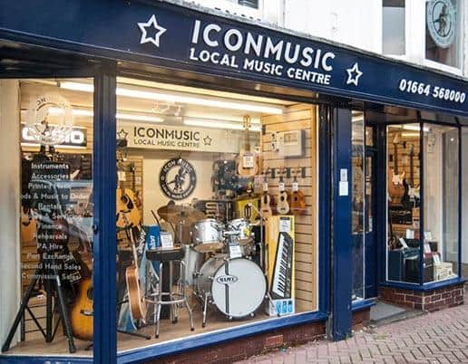 The Icon Music store in King Street, Melton, which has been rebranded as Icon UK