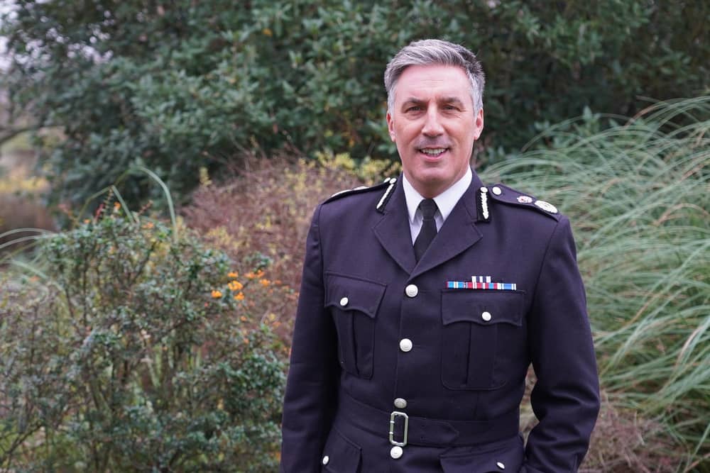 Leicestershire Police Chief Constable Rob Nixon, who will retire in March
