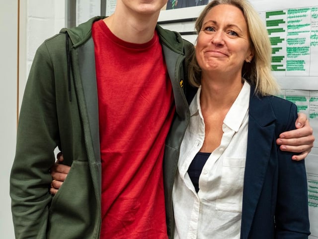 Proud parent.