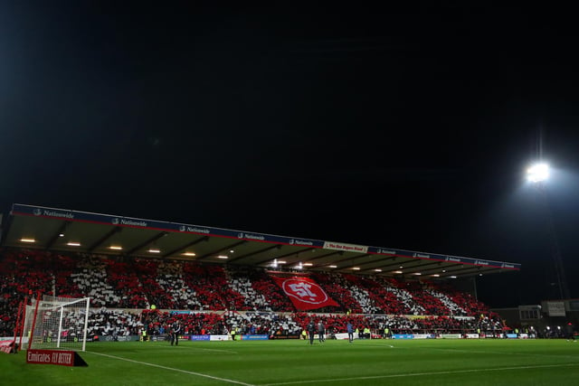 Swindon Town have the second best support with 9,004.