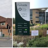 Phoenix House (left) and Melton Borough Council's Parkside offices, which have been identified as potential sites for Melton's second GP surgery