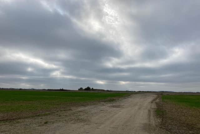 Melton Airfield, off Dalby Road, which played a key role in the war effort in the 1940s