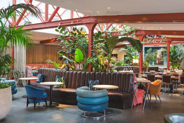 The Bluebird has a rich history and is a beautiful place to enjoy a meal