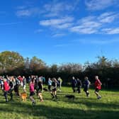 The field sets off at last year's Great Dalby Dollop