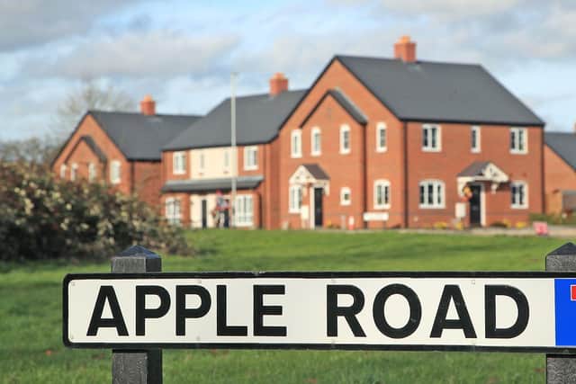 New development of Lake Terrace in Melton Mowbray