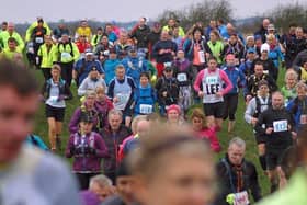 Runners and walkers take on the Belvoir Challenge back in 2017