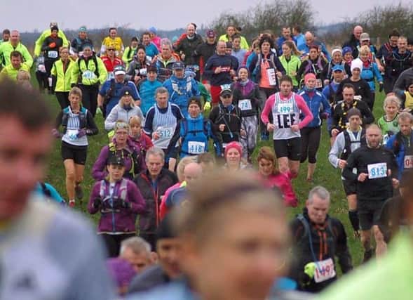 Runners and walkers take on the Belvoir Challenge back in 2017